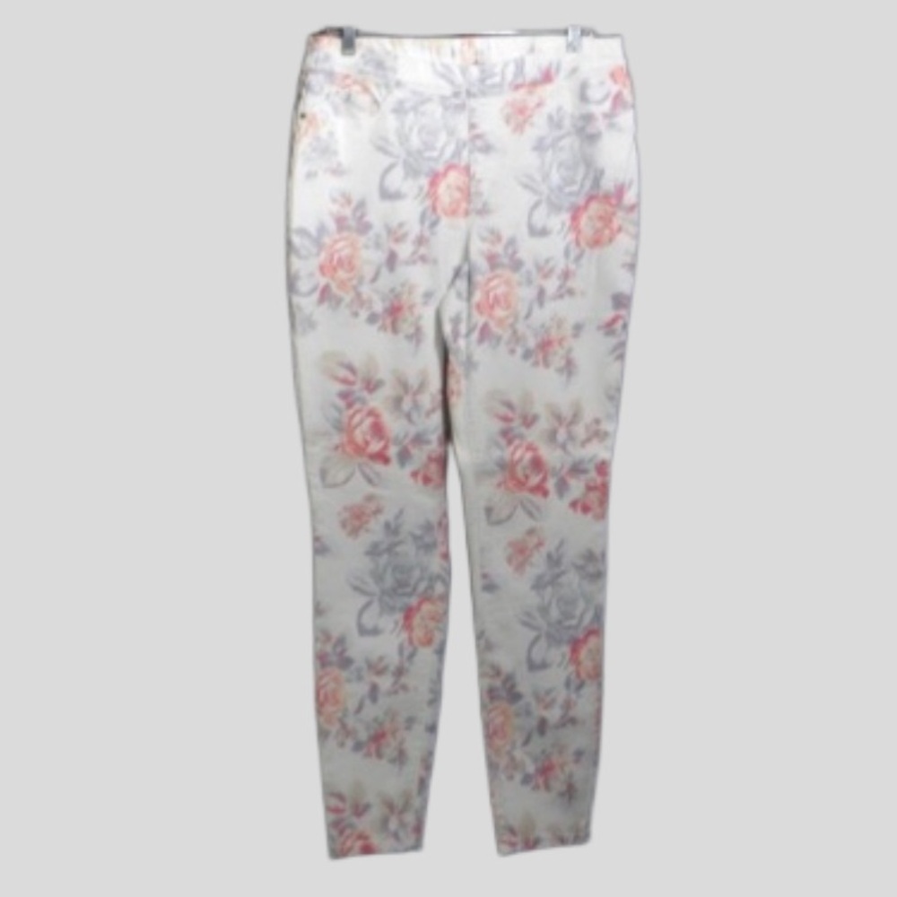 NWT Boston Proper Women's So Easy Brushed Rose Multi Pants Sz 12 - Picture 3 of 7